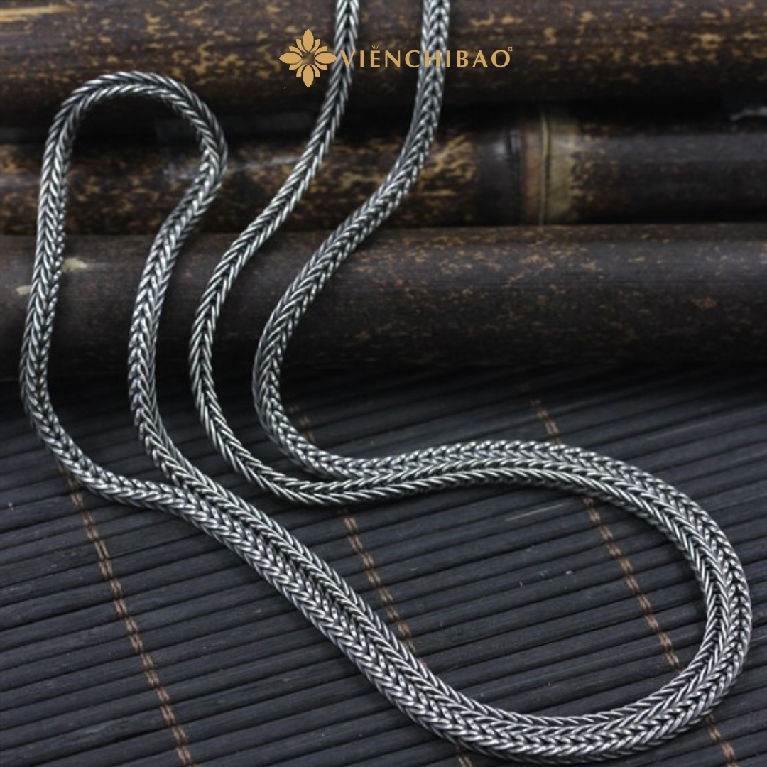 Dây chuyền bạc nam Đế Hoàng - S925