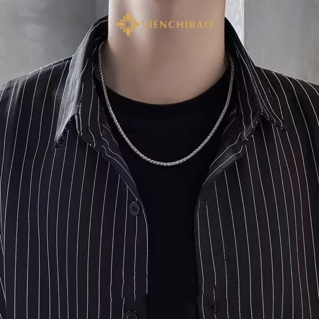 Dây chuyền bạc nam Đế Hoàng - S925