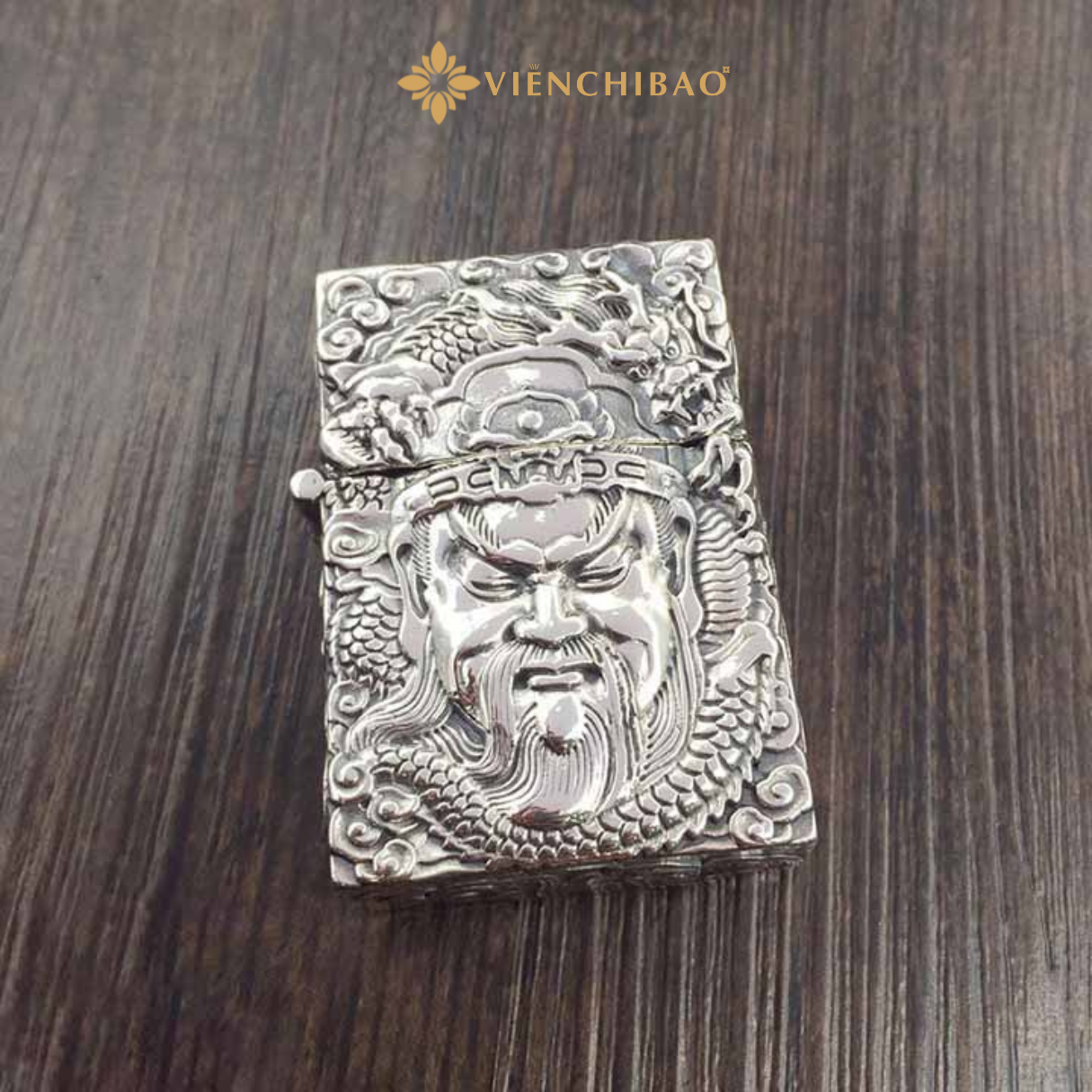 Zippo Quan Công - Bạc Thái