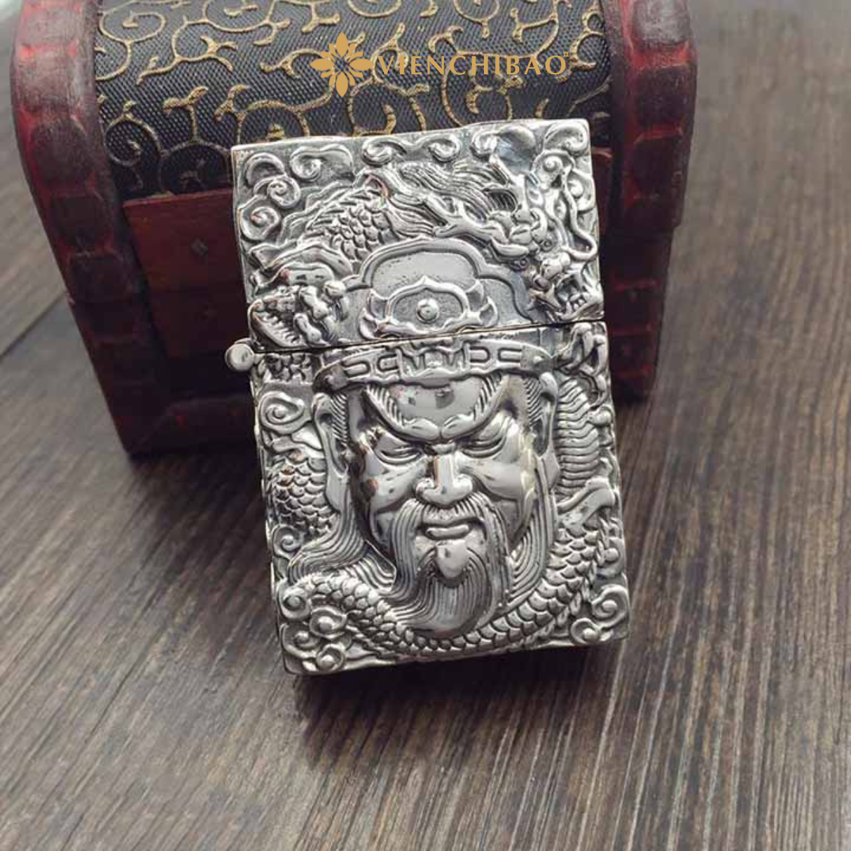 Zippo Quan Công - Bạc Thái