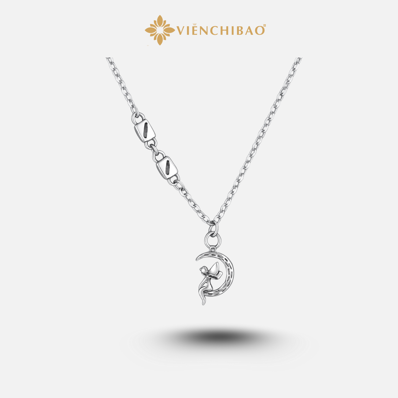 Dây chuyền Moon Angle - Bạc Thái 925