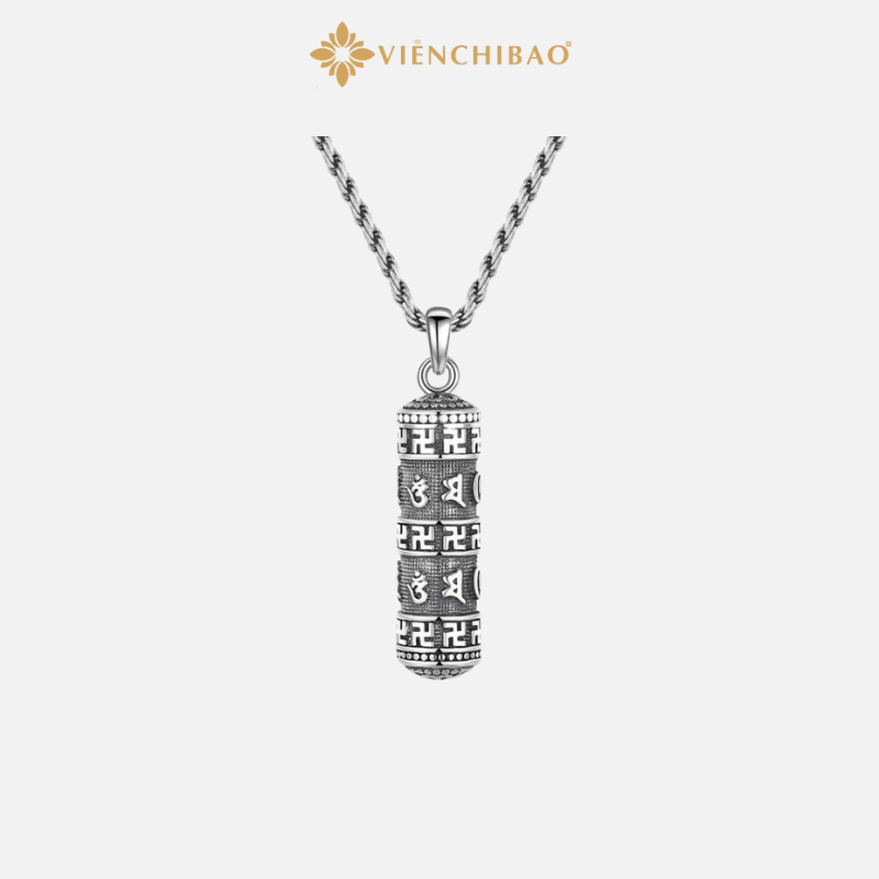 MẶT DÂY CHUYỀN TRỤ KIM LUÂN - LỤC TỰ CHỮ VẠN VIỄN CHÍ BẢO