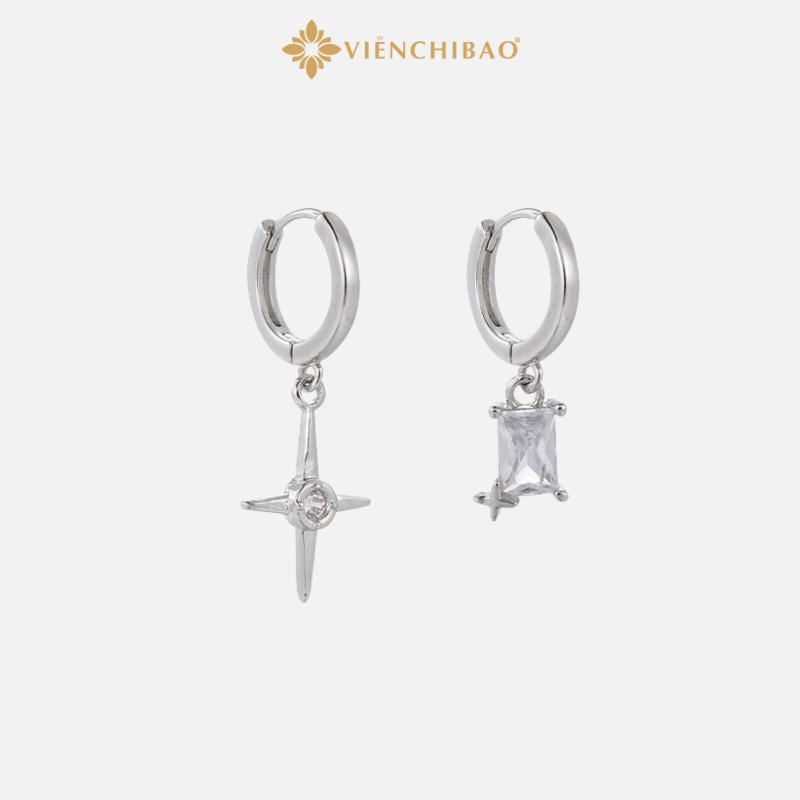 Bông Tai Bạc Tự Do - Bạc Thái S925 - Viễn Chí Bảo