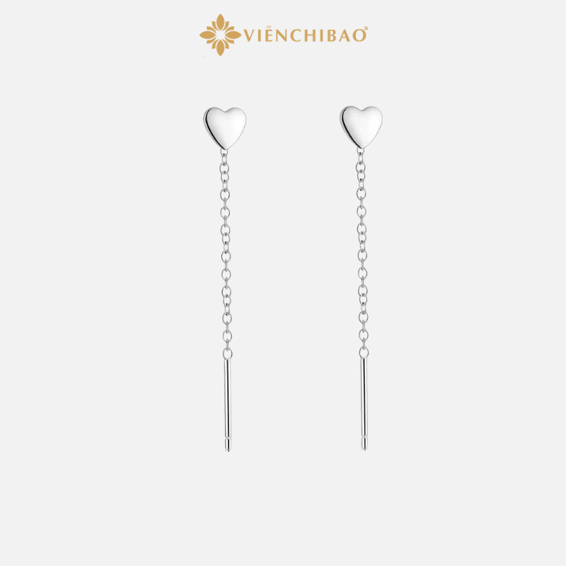 Bông Tai Bạc Nữ Lovely - Bạc S925 VIỄN CHÍ BẢO