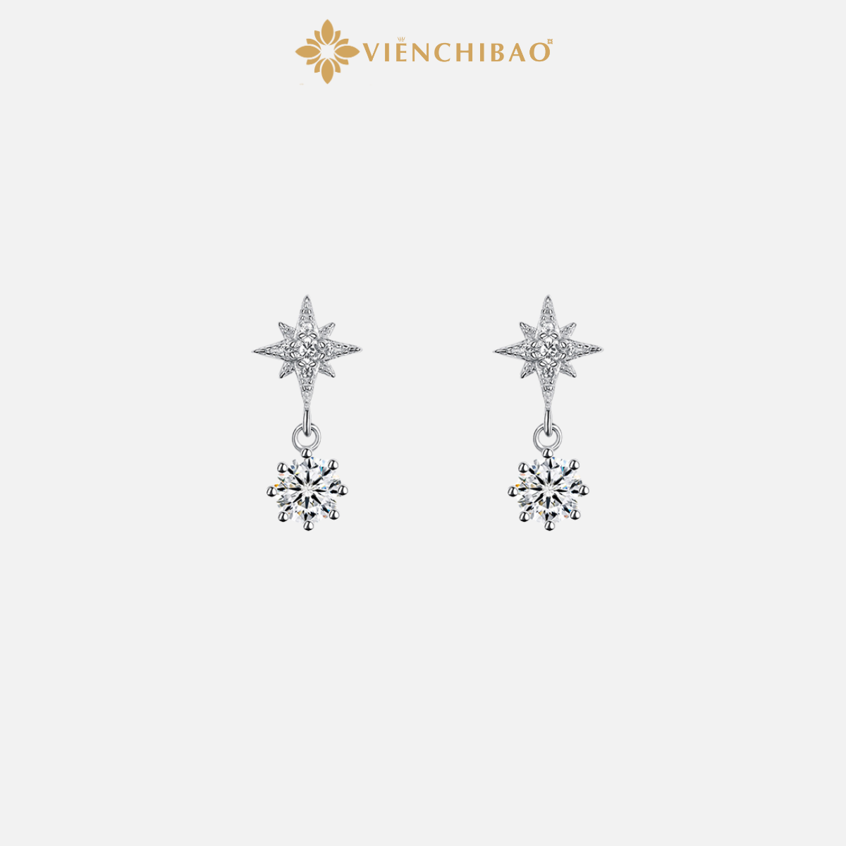 Bông Tai Sao Móc Đá - Viễn Chí Bảo