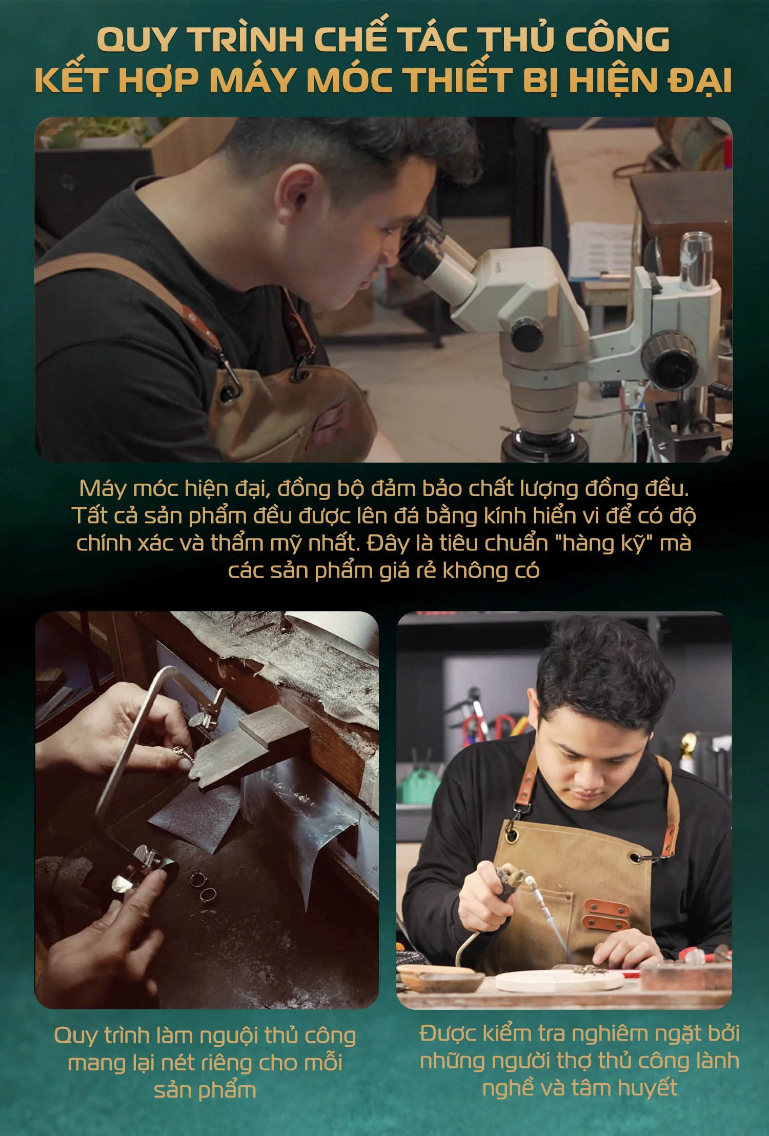 Chế tác trang sức thủ công