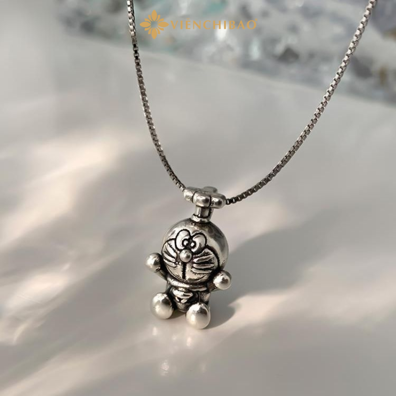 Dây Chuyền Bạc Nữ Doraemon