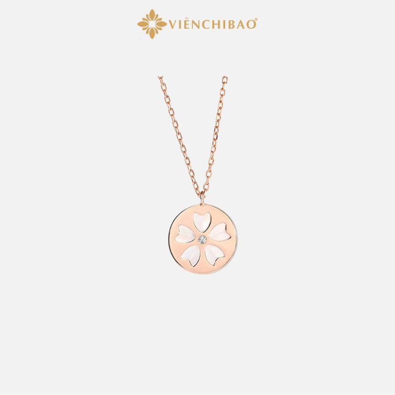 Dây chuyền bạc nữ cỏ 4 lá