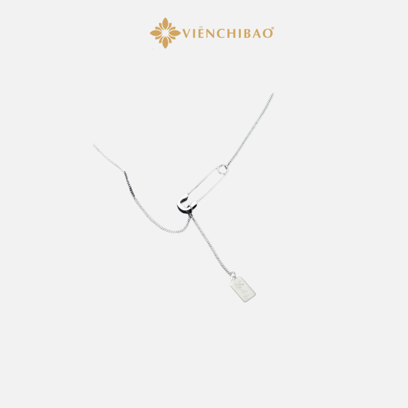Dây chuyền bạc nữ kim băng