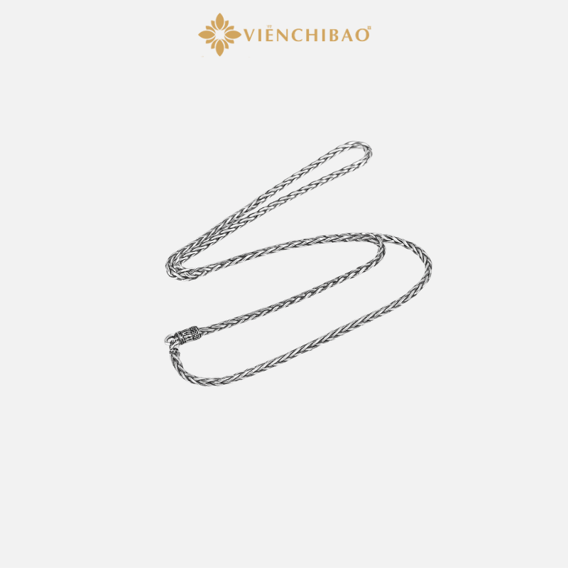 Dây Chuyền Bạc Nữ Xích Xoắn - VIỄN CHÍ BẢO - D000196