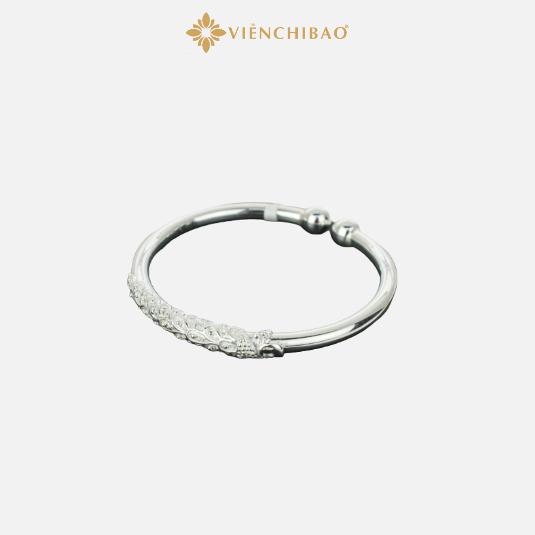 Kiềng khổng tước trắng bản hở