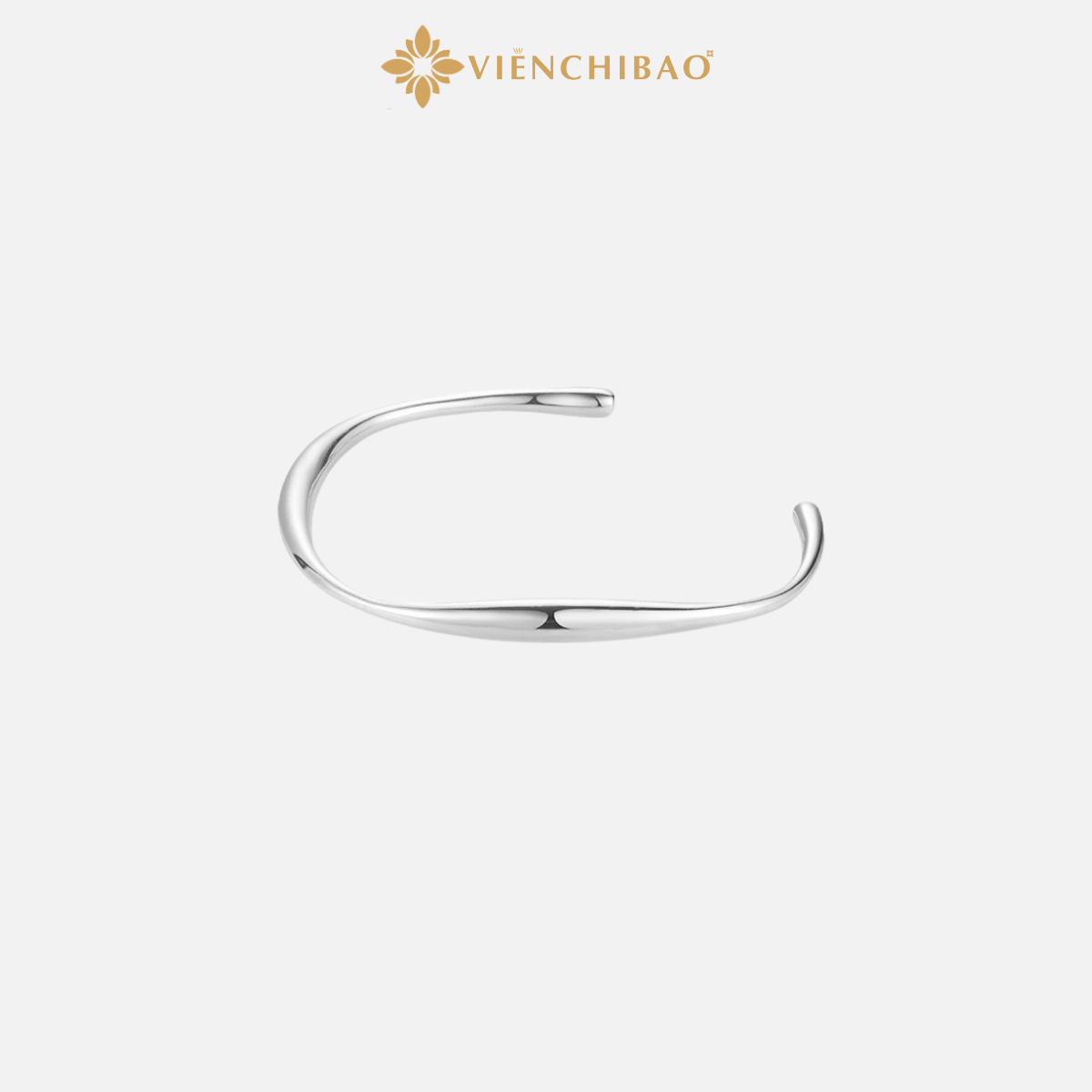 Kiềng Trơn Vuông Cá Tính - Viễn Chí Bảo