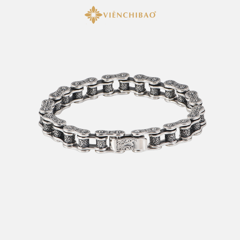 Lắc Tay Nam Xa Liệm Xích Bạc Thái - Viễn Chí Bảo