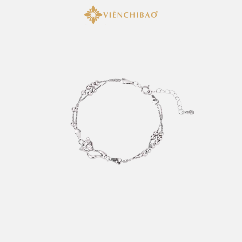 Lắc tay 2 dây hồ ly