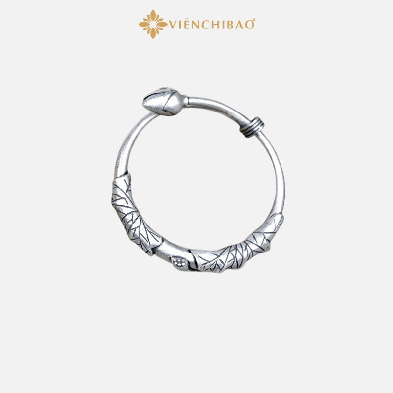 LẮC TAY BẠC NỮ LIÊN TÂM MIX CHARM ĐÀI SEN NHỎ - BẠC S990 VIỄN CHÍ BẢO