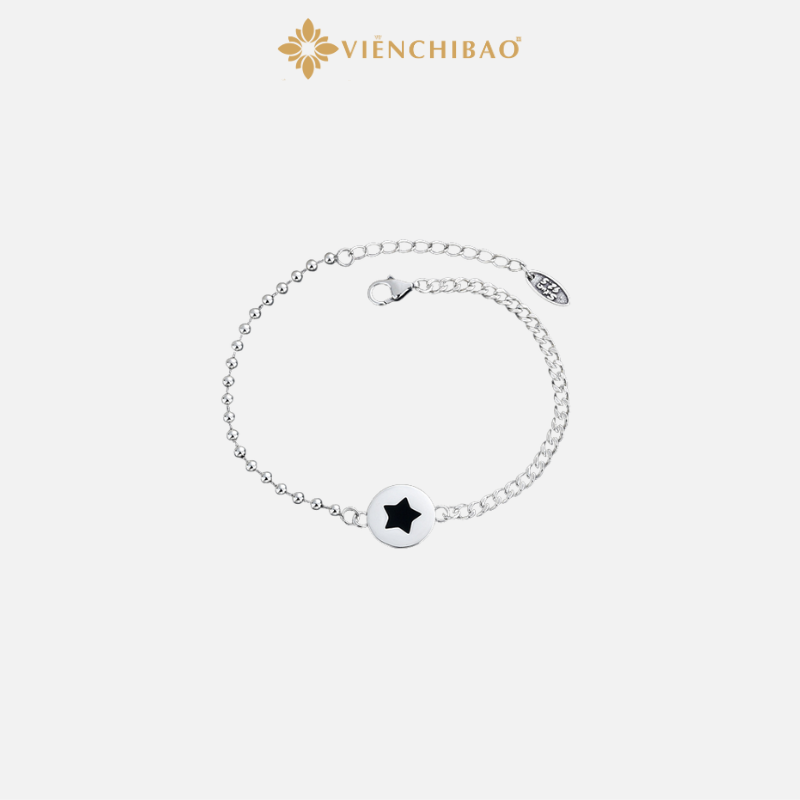 Lắc tay bạc nữ miêu nhãn