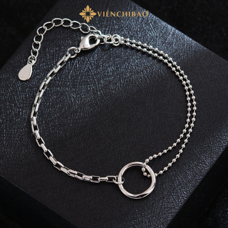 Lắc tay bi hai dây