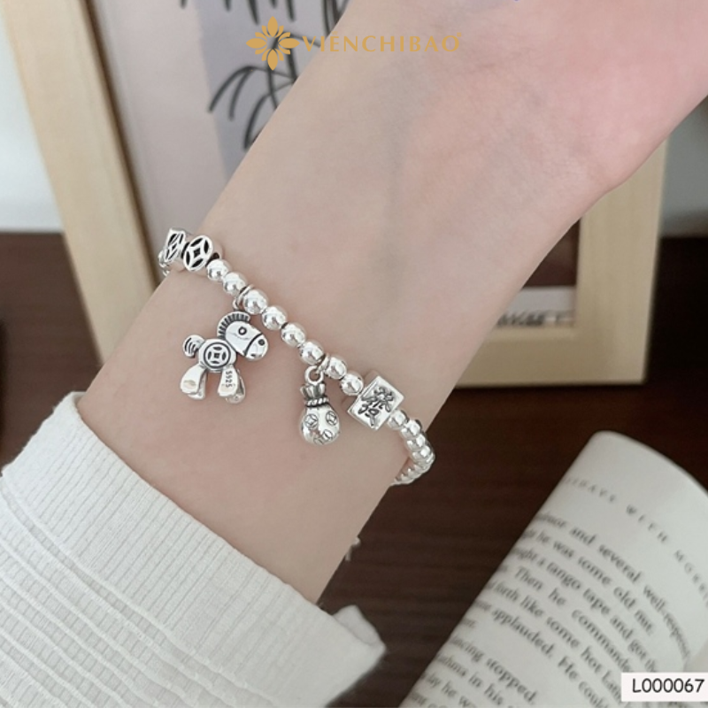 Lắc tay bi kim tiền