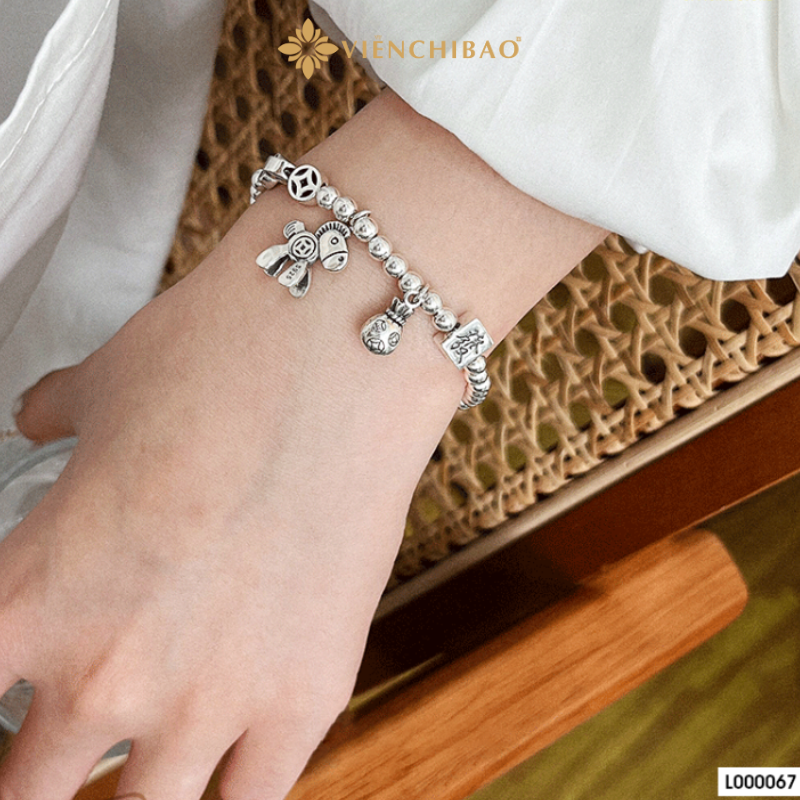 Lắc tay bi kim tiền