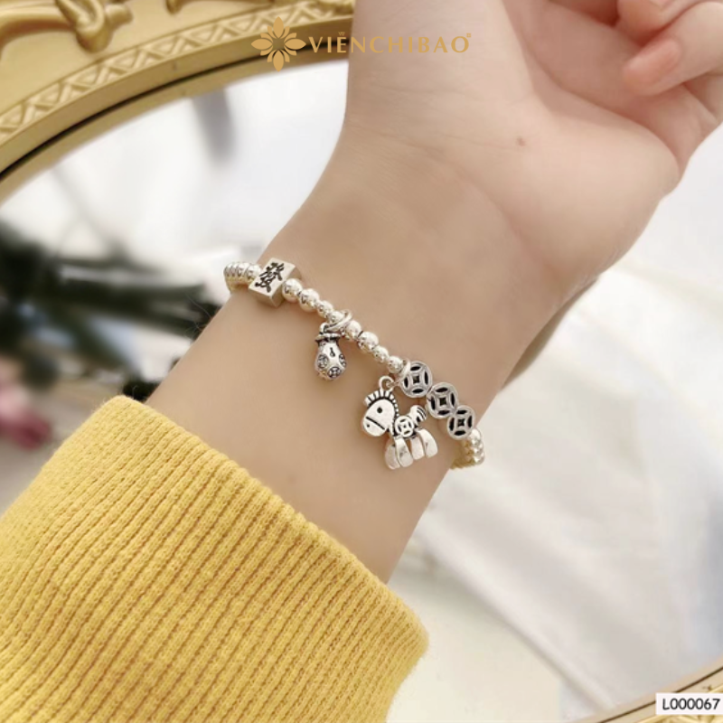 Lắc tay bi kim tiền