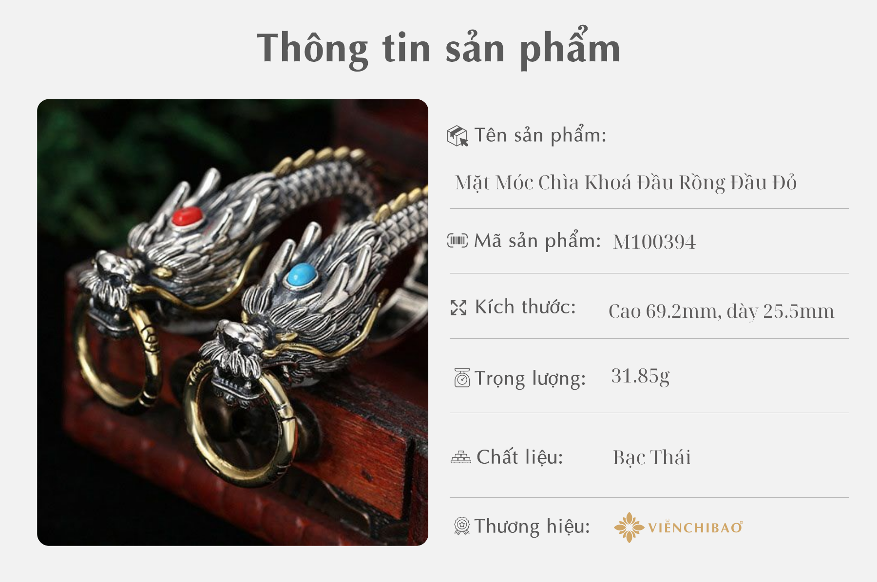 Mặt móc chìa khoá đầu rồng đỏ Mat-moc-chia-khoa-dau-rong-do