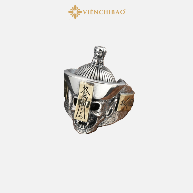 Nhẫn Cương Thi Bạc Thái Nam Cao Cấp VIỄN CHÍ BẢO