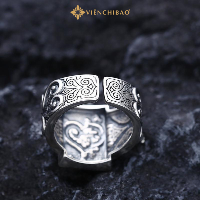 Nhẫn Nam Át Cơ - Bạc Thái S925