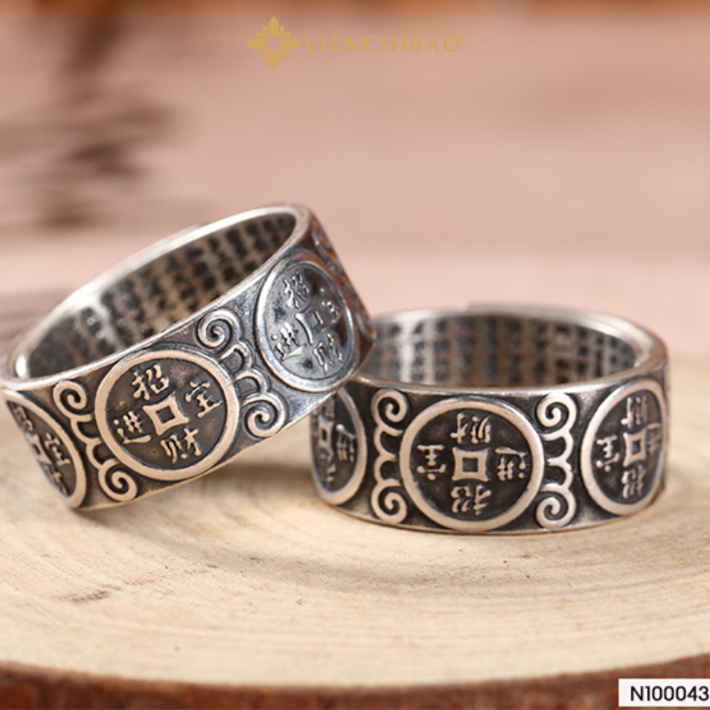 Nhẫn bạc chiêu tài