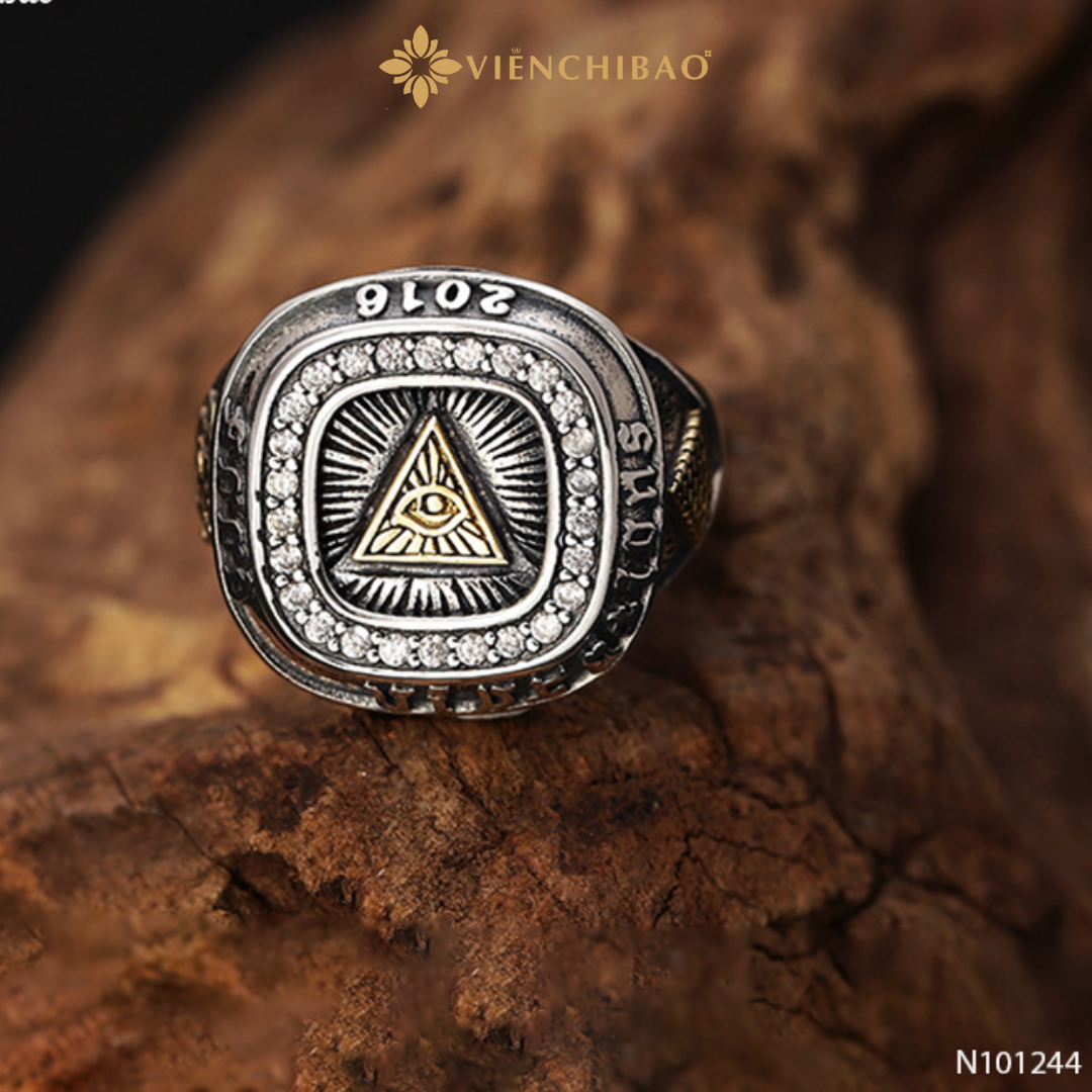 Nhẫn bạc nam thiên nhãn
