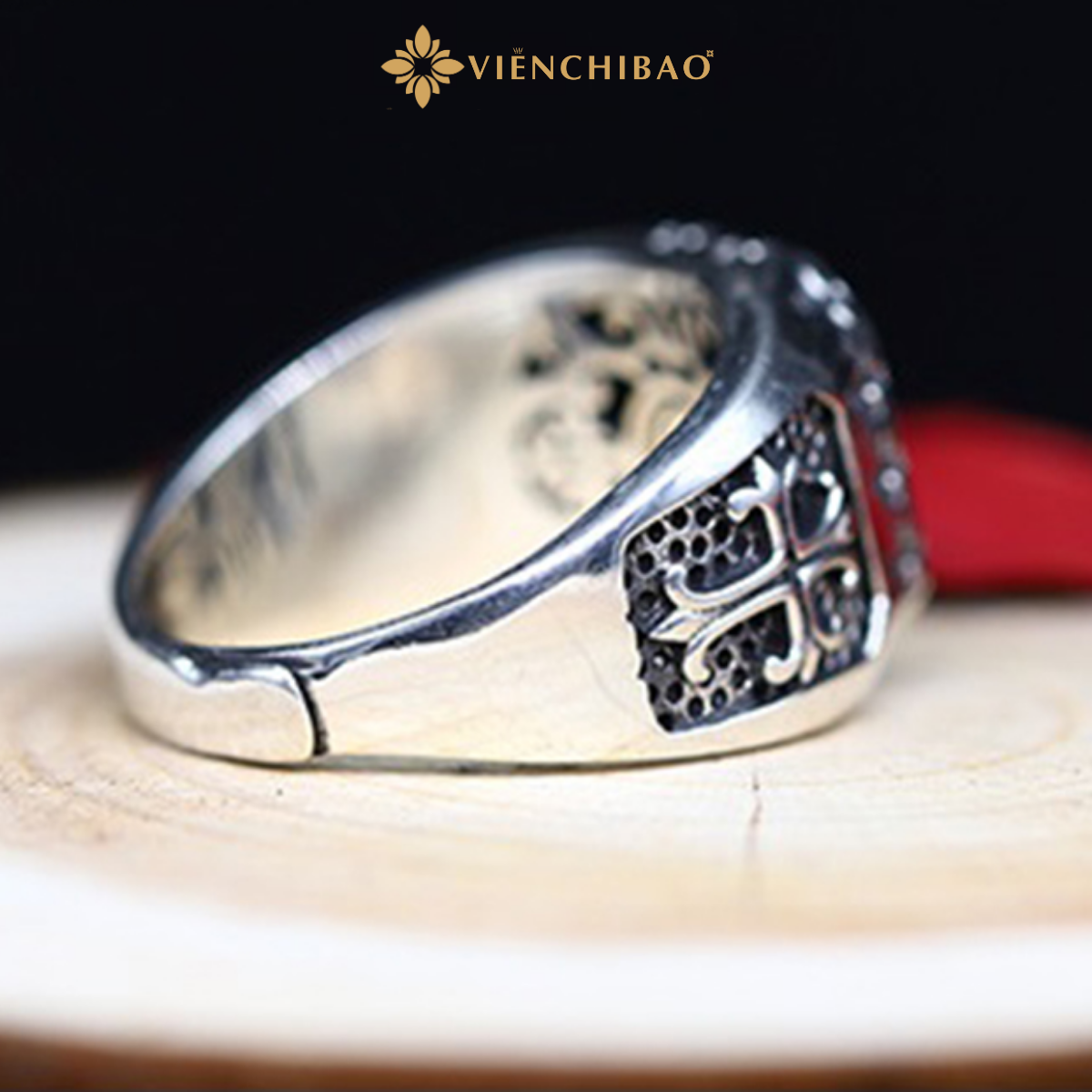 Nhẫn bạc thái monster