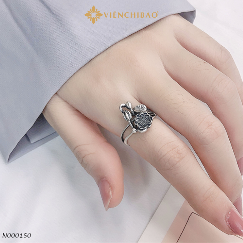 Nhẫn nữ đài sen