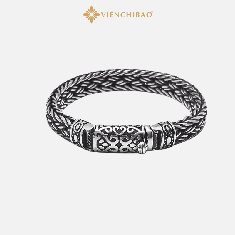 Vòng Tay Bình An Văn Tự Vân Mây Cổ - Viễn Chí Bảo