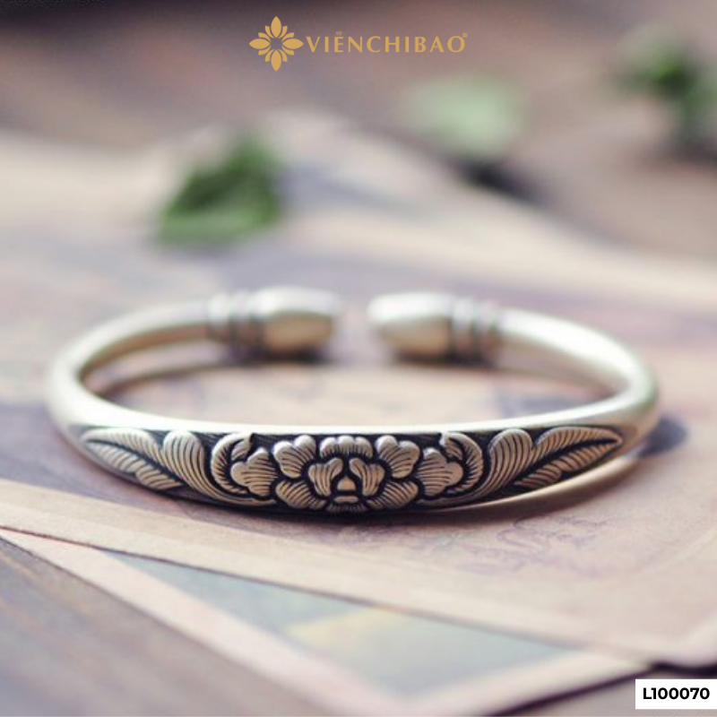 Vòng tay hoa mẫu đơn