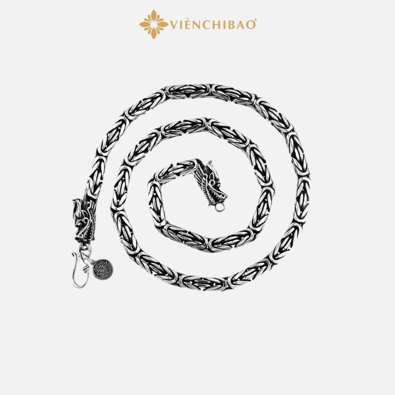 DÂY CHUYỀN BẠC NAM LONG ĐẰNG TỨ HẢI - BẠC THÁI NAM VIỄN CHÍ BẢO