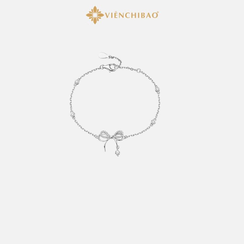 Lắc Tay Nơ Đính Đá - Viễn Chí Bảo