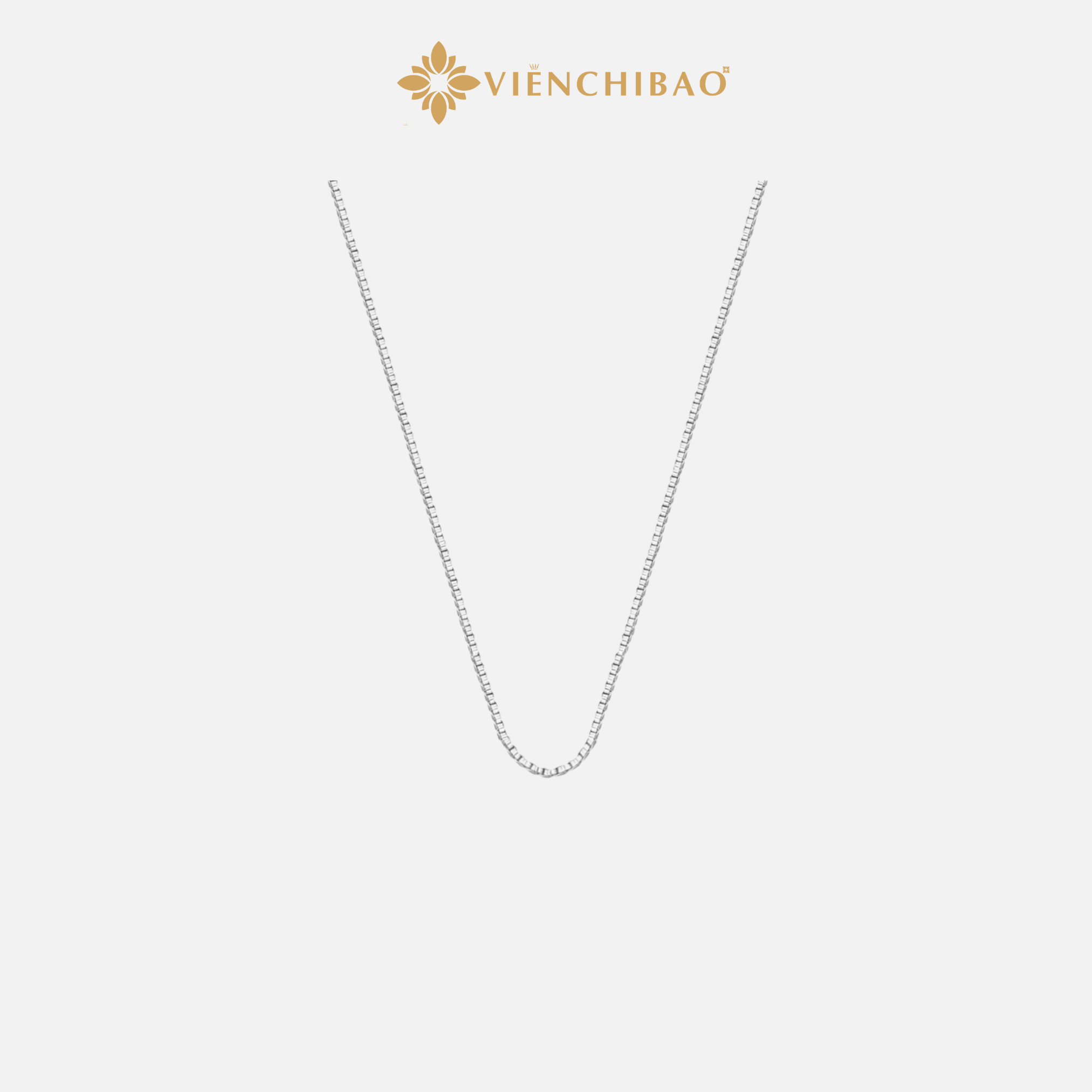 Dây chuyền bạc nữ trơn - Viễn Chí Bảo