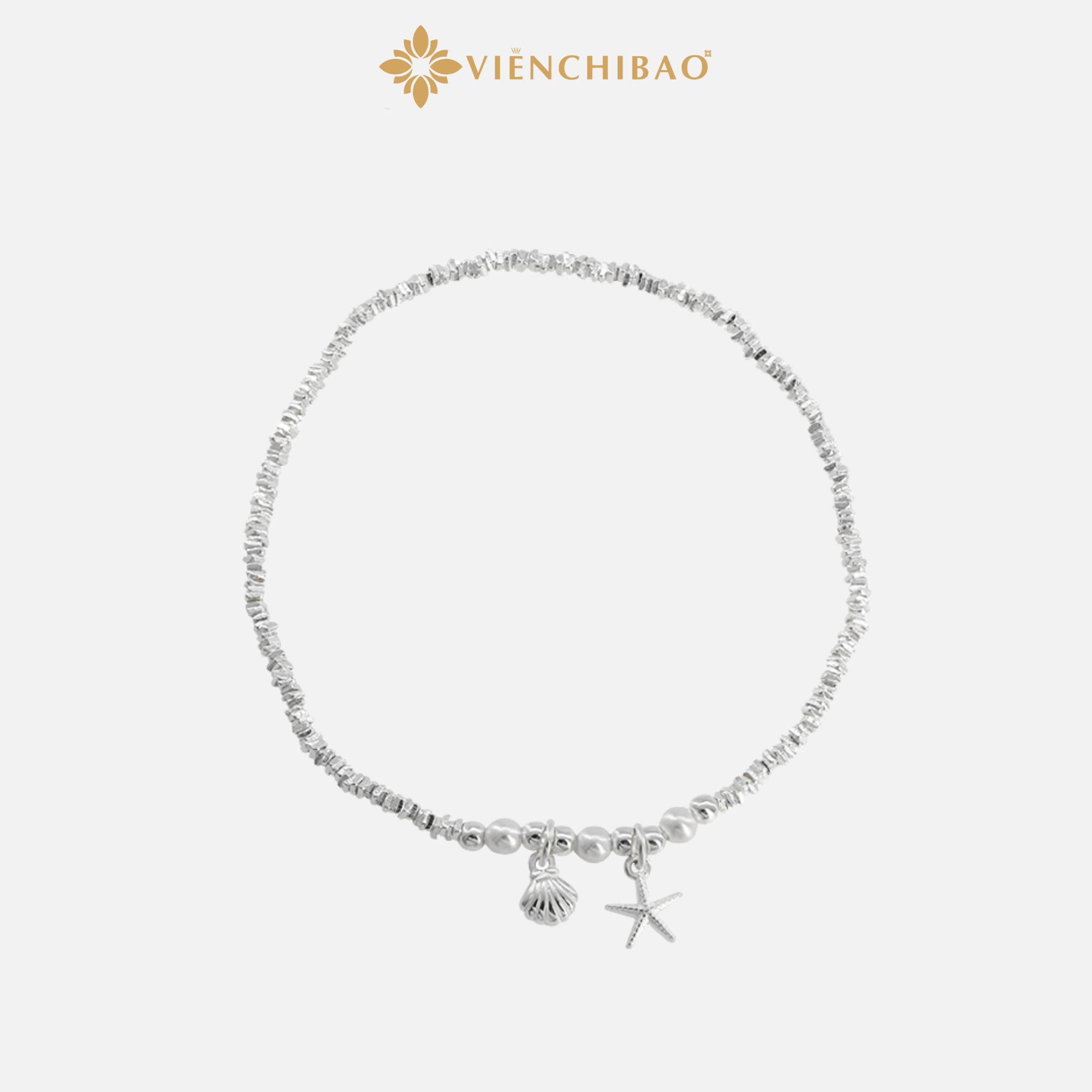 Lắc tay sao biển đính ngọc trai