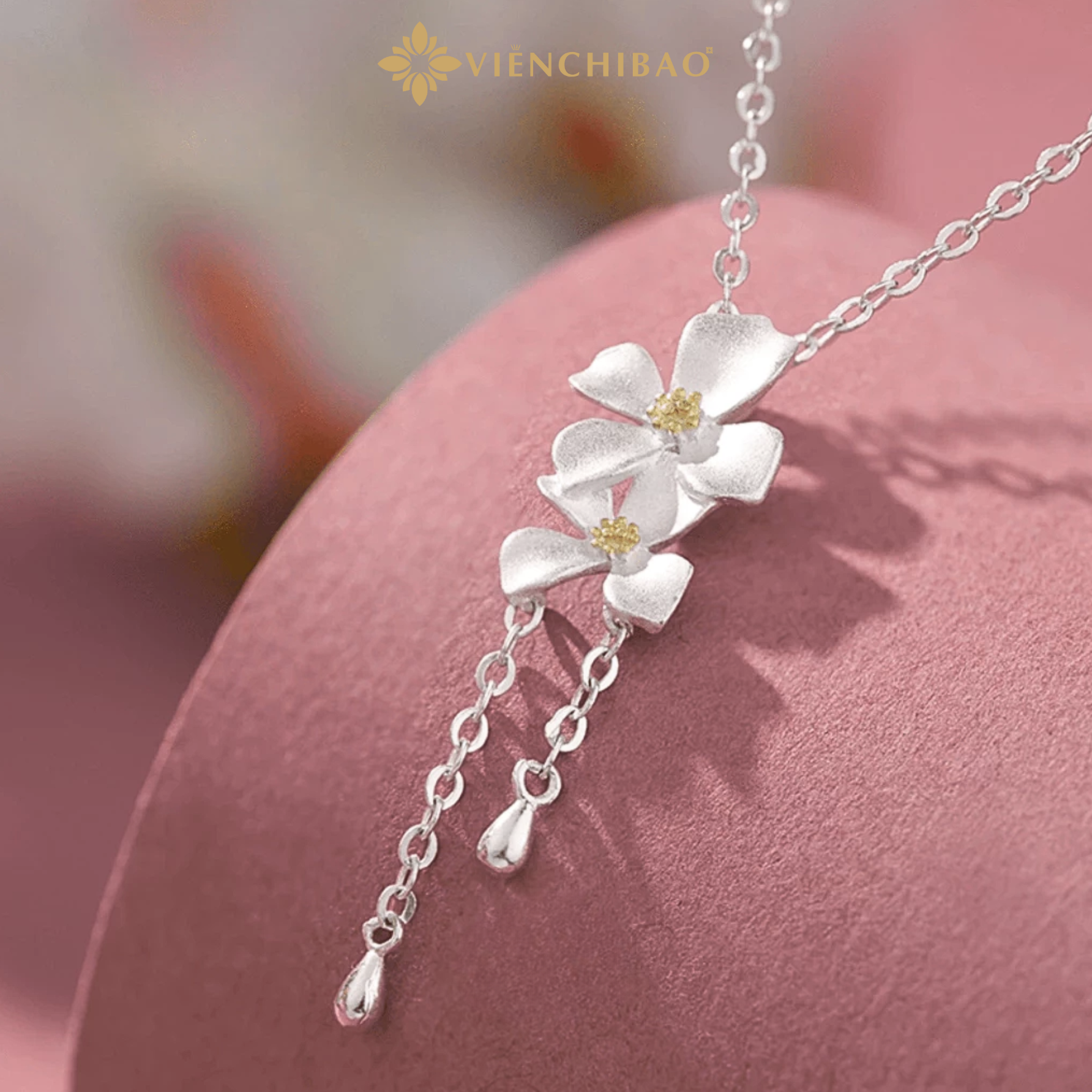 Dây chuyền hoa chi tử