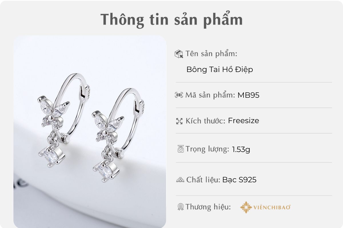 Bông Tai Hồ Điệp