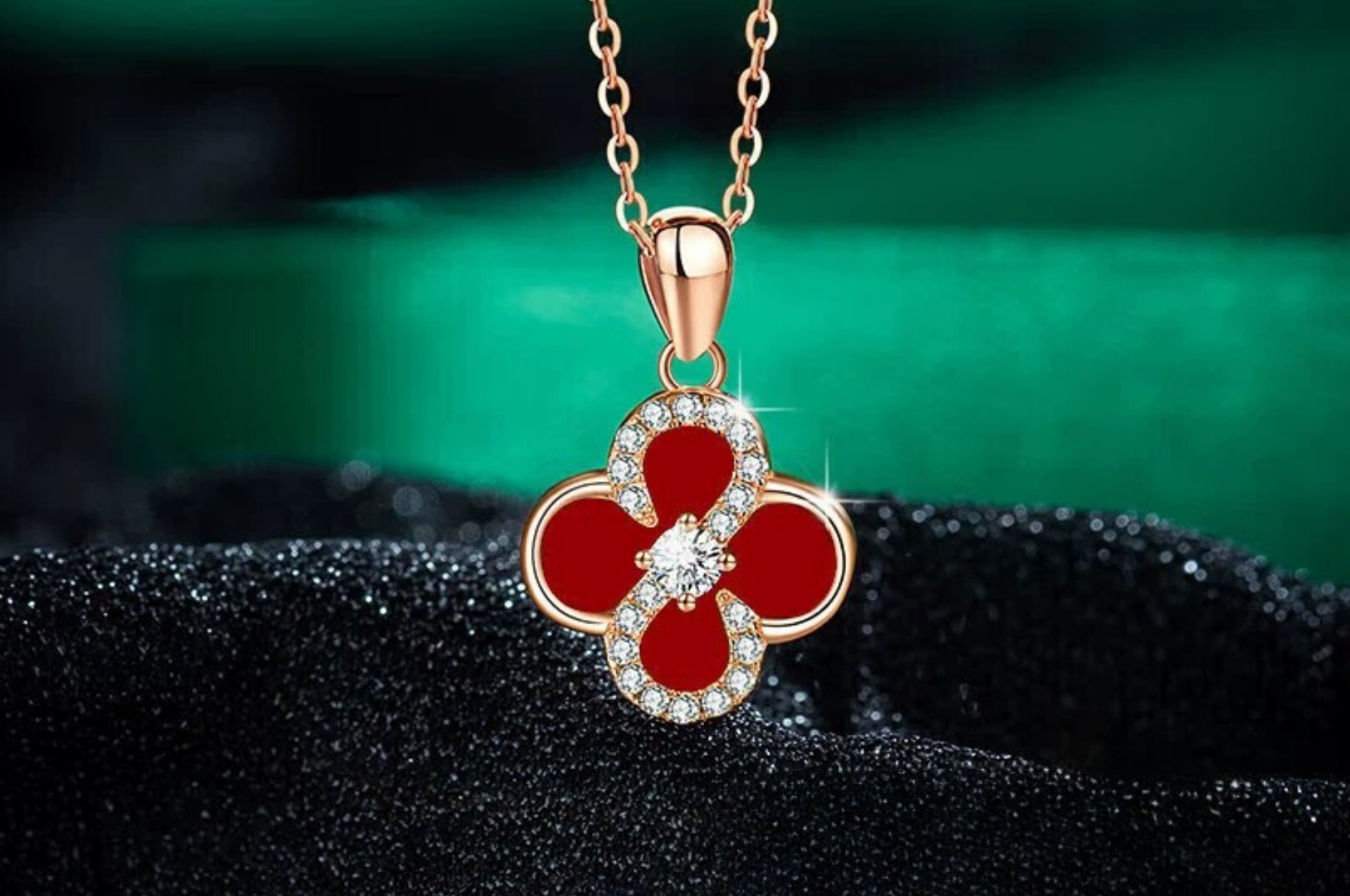 Dây chuyền cỏ 4 lá Dây chuyền cỏ 4 lá