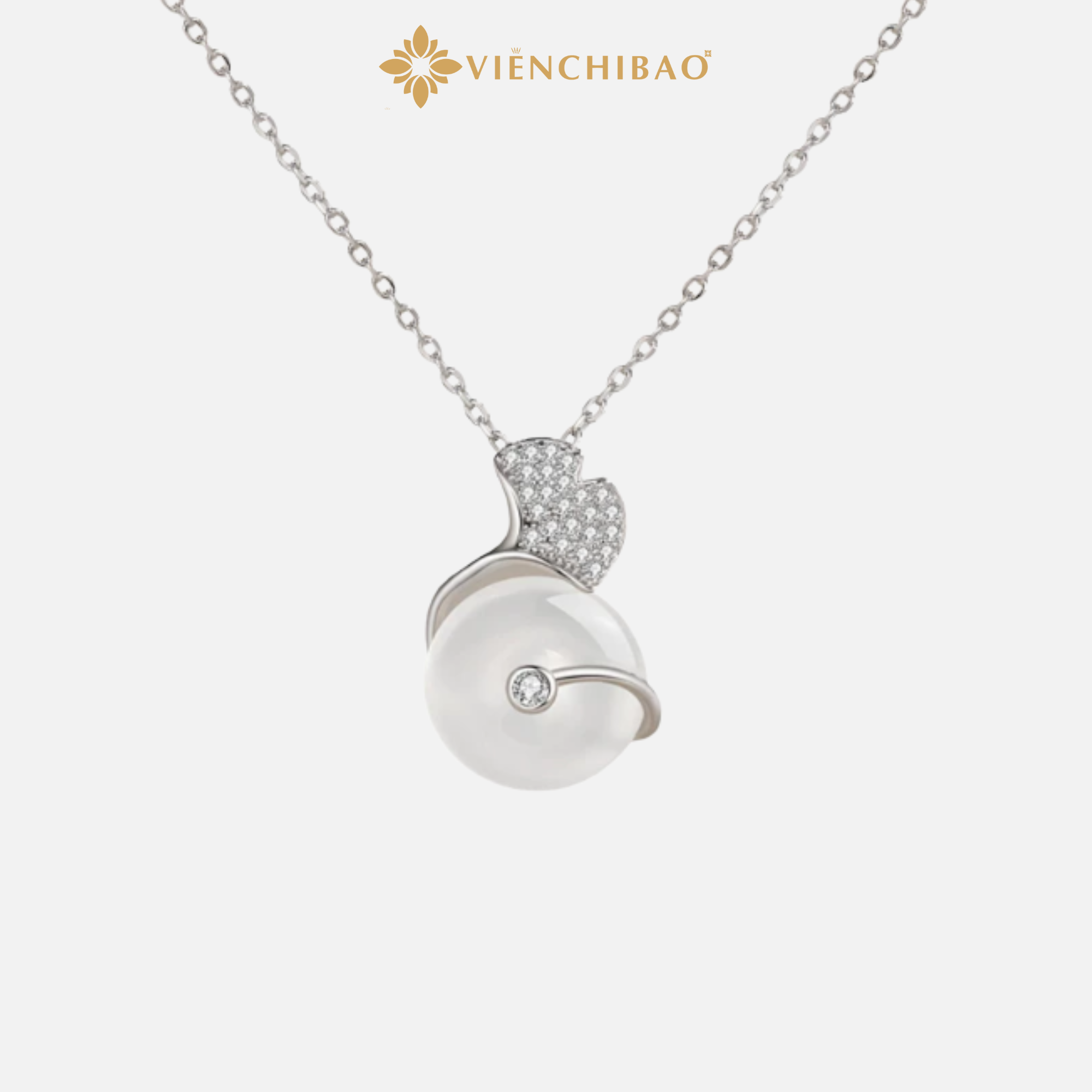 Dây chuyền lá ngọc