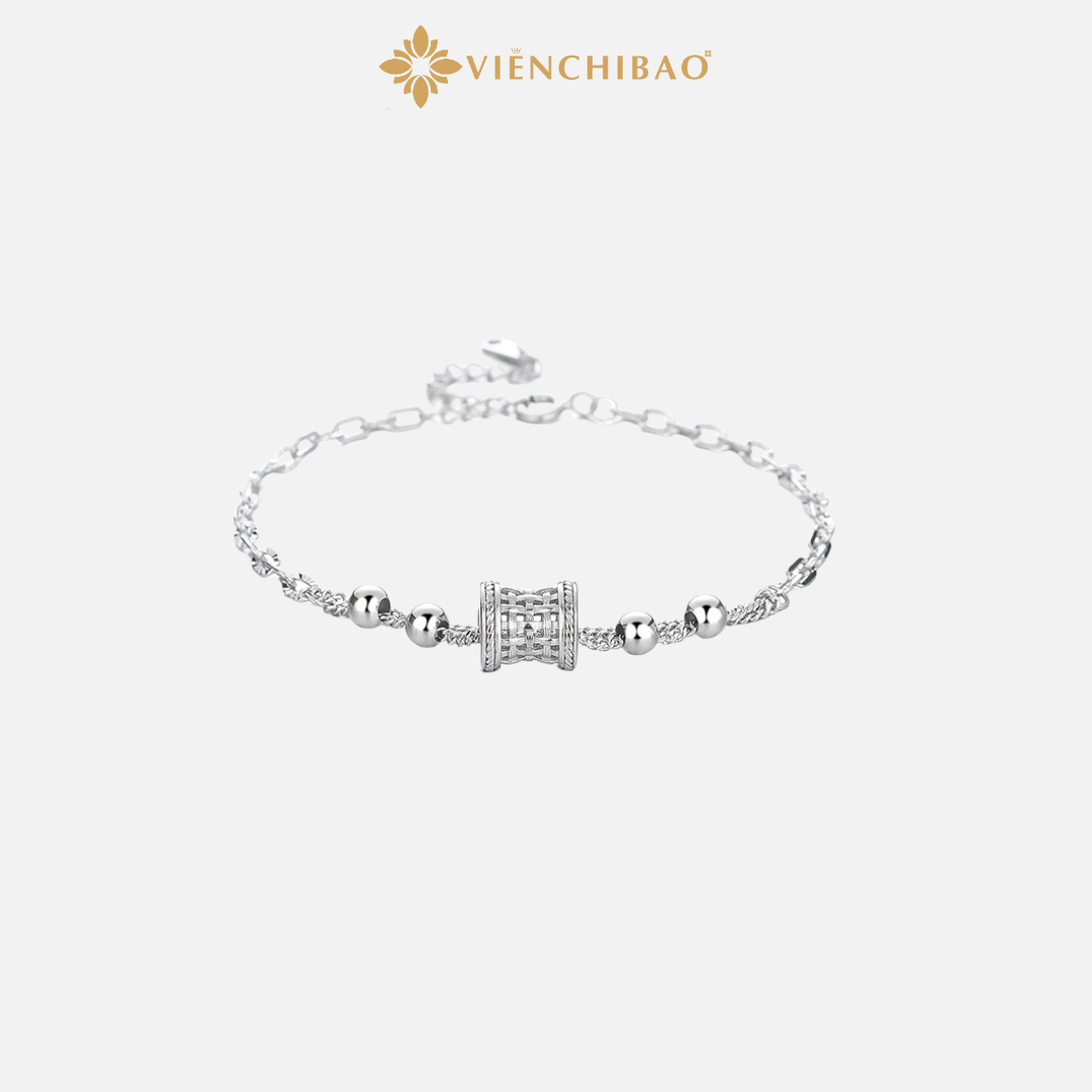 LẮC TAY CHARM TRỐNG XOAY - VIỄN CHÍ BẢO L100029