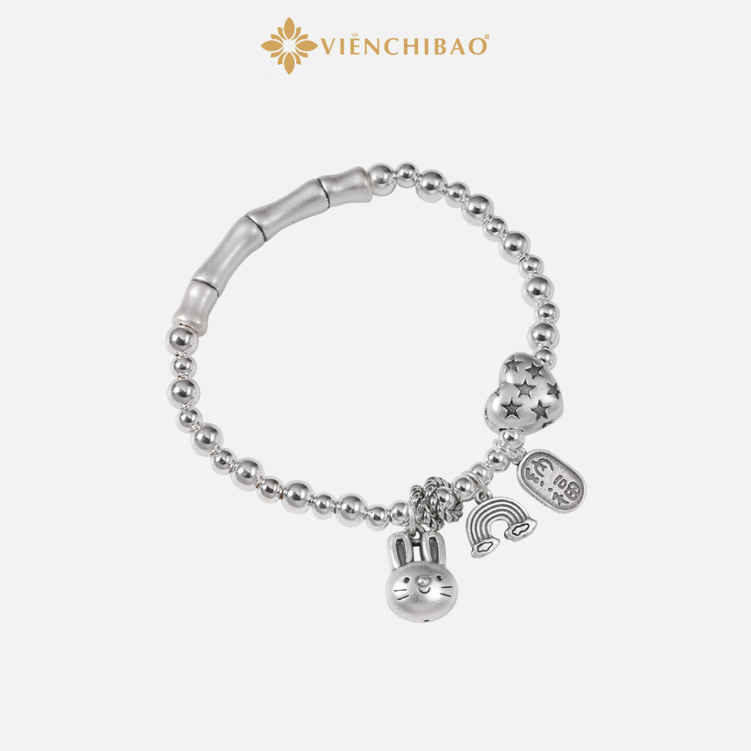 LẮC TAY BI CHARM THỎ - VIỄN CHÍ BẢO L000080