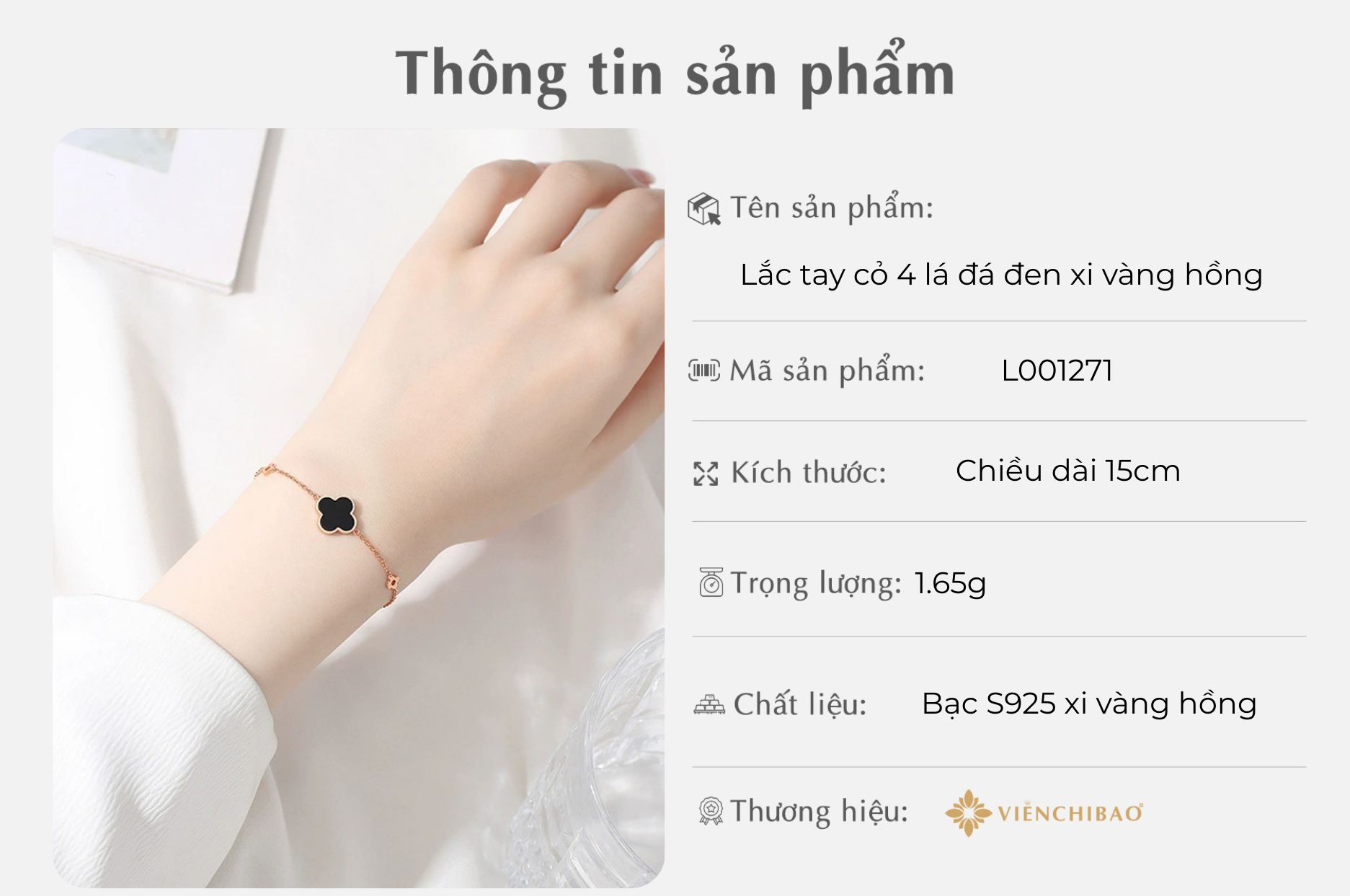 Dây Chuyền Hoa Linh Lan Lac-tay-co-4-la-xi-vang-hong