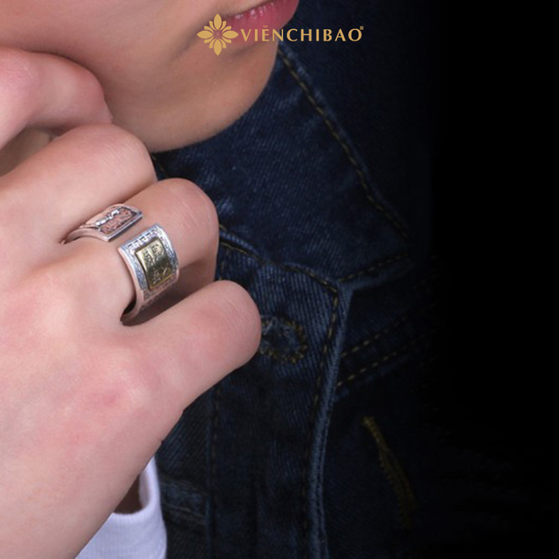 Nhẫn Bạc Nam 12 Con Giáp