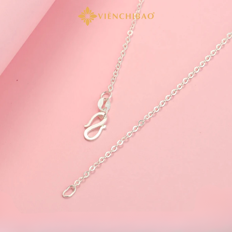 Dây chuyền bạc nữ mặt hoa bách nhật