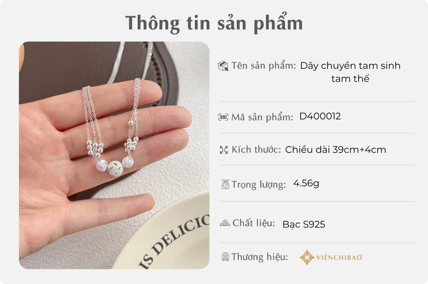 Dây chuyền tam sinh tam thế