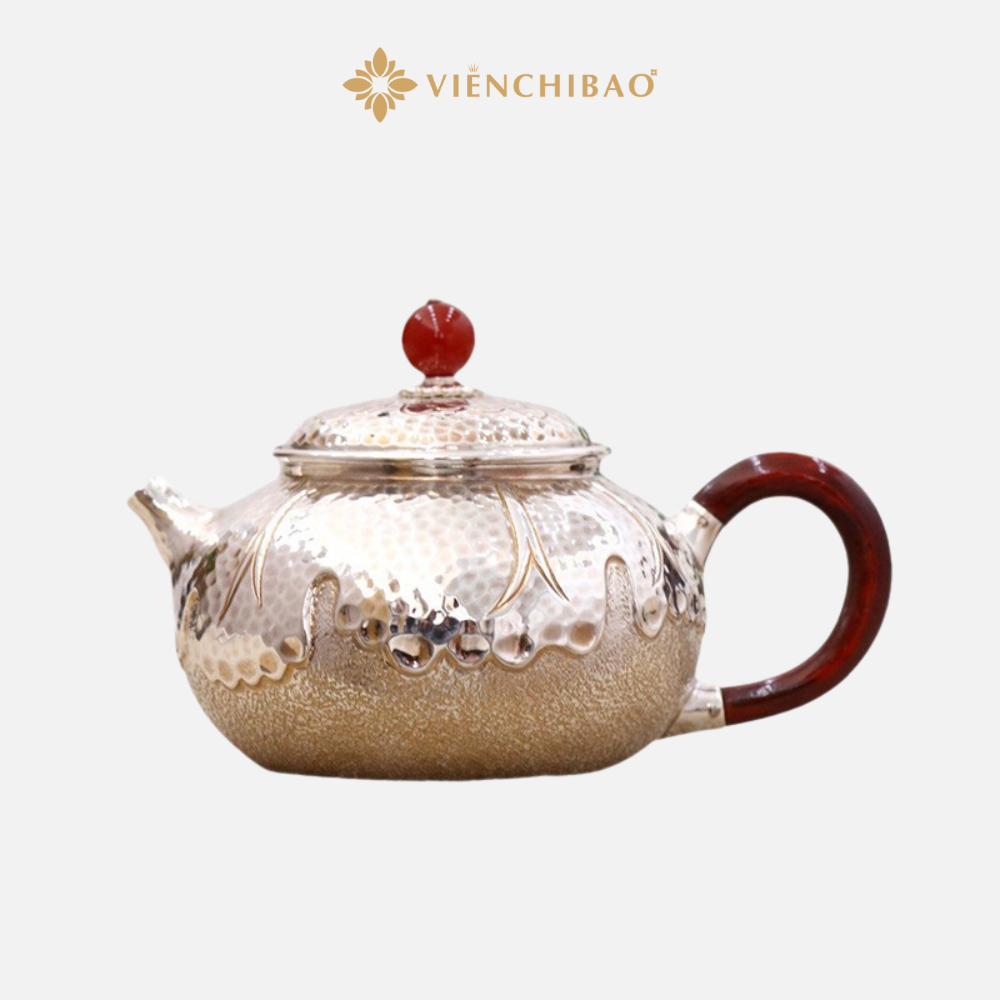 Ấm Trà Bạc S999 - Viễn Chí Bảo