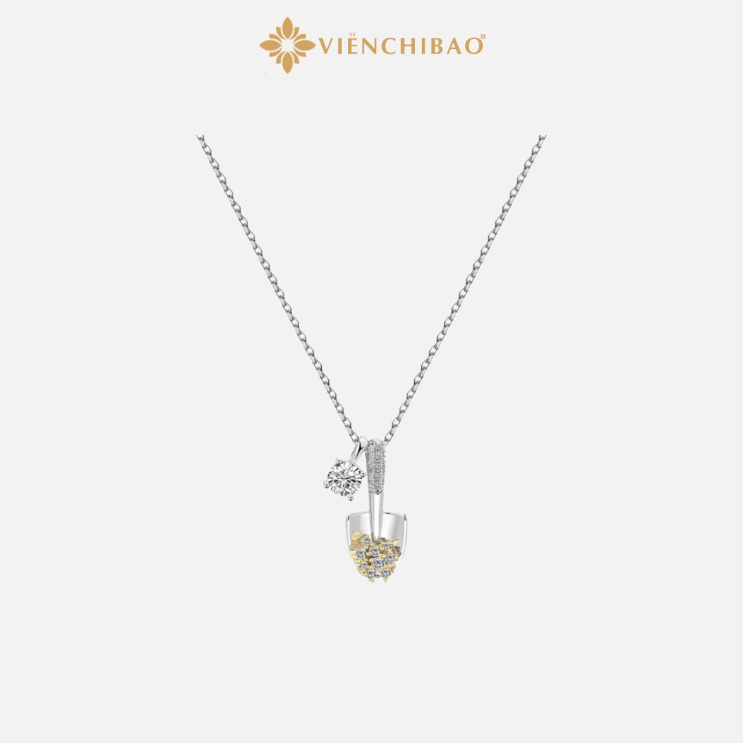 Dây Chuyền Xẻng Ngọc S925 - Viễn Chí Bảo