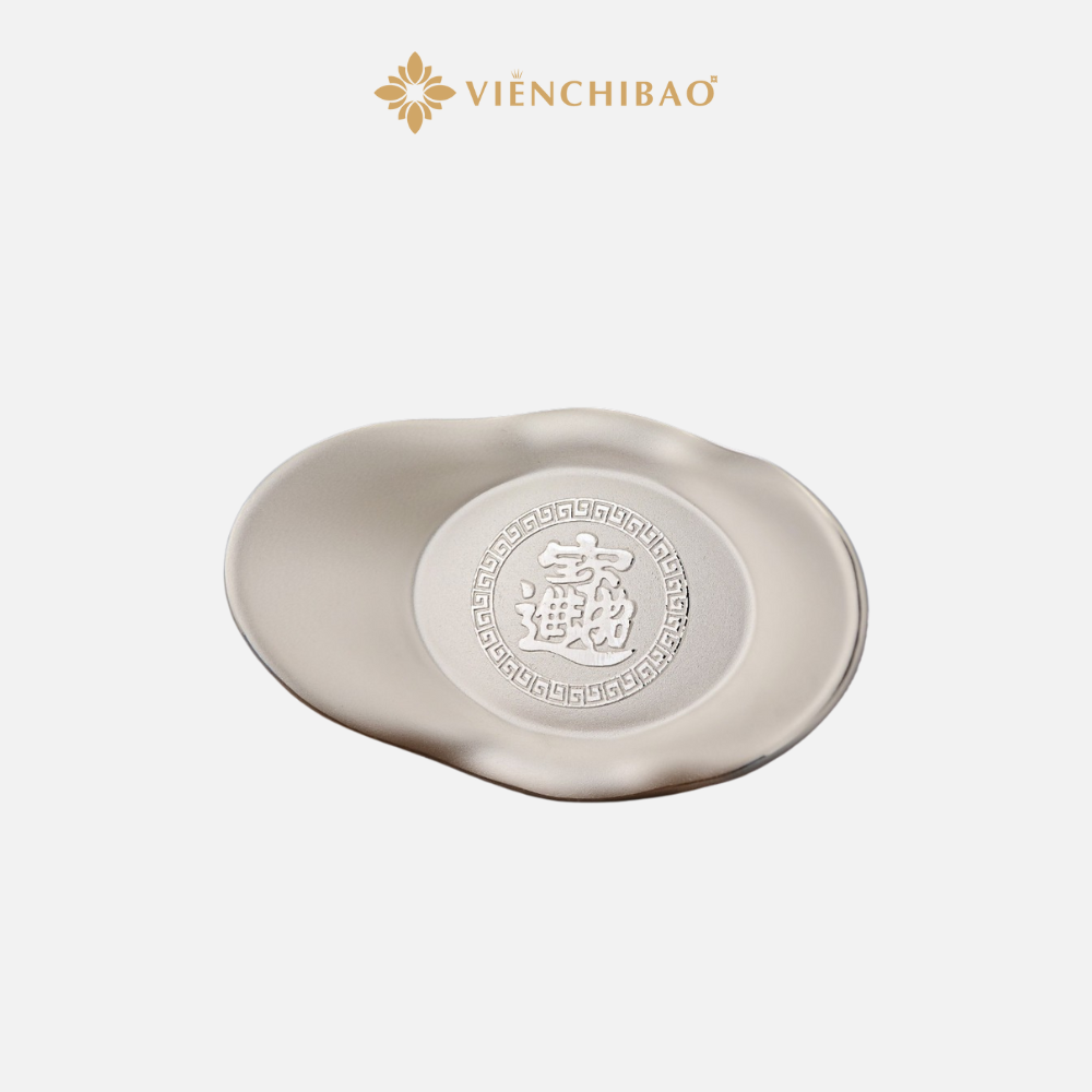 Thỏi Bạc Nguyên Chất S999 Chiêu Tài Tiến Bảo - Viễn Chí Bảo
